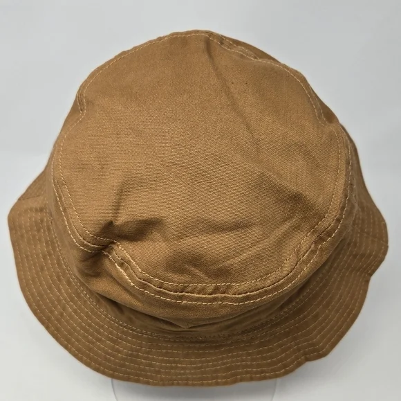 MADEWELL TERRA COTTA TAN 100% COTTON BUCKET HAT WOMEN SIZE SMALL MEDIUM AUTUMN - Picture 5 of 12